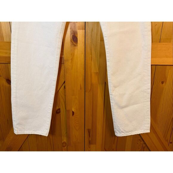 Levi's 501 ORIGINAL FIT MEN'S JEANS Size 31x32 White nwt (6320) - Picture 2 of 7